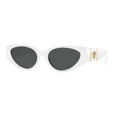 Versace Cat-eye Sunglasses In White