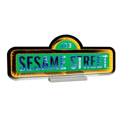 Melrose International Sesame Street Sign Ekkolight 24"l - Yellow, White In Multi