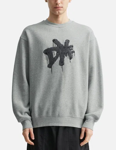 Dime Dxme Crewneck In Gray