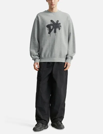 Dime Dxme Crewneck In Gray