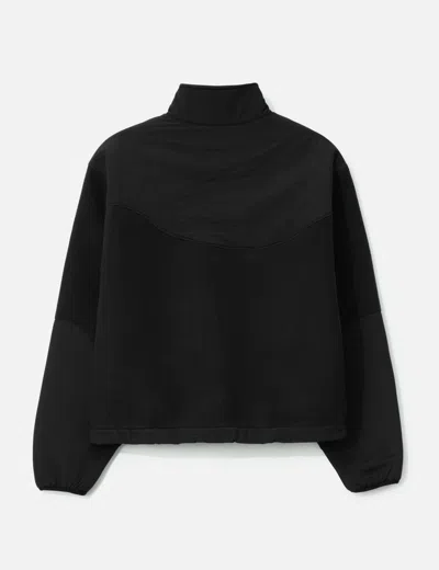 Dime Heavyweight Fleece Jacket In Black