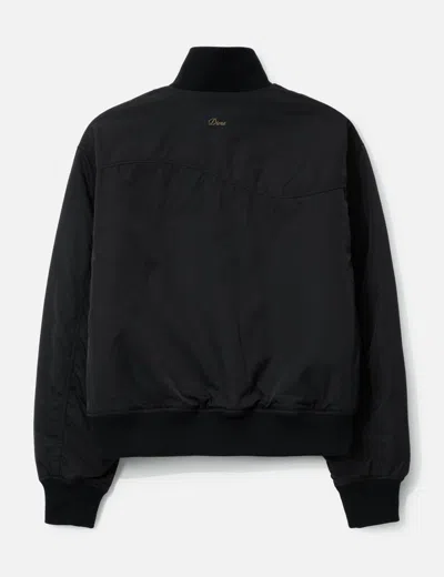 Dime Insulated Bomber In Black