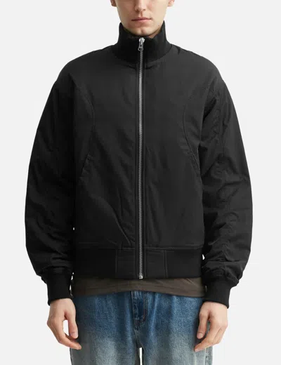 Dime Insulated Bomber In Black