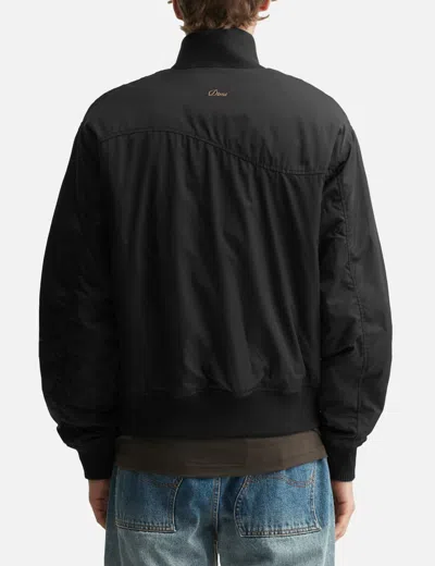 Dime Insulated Bomber In Black