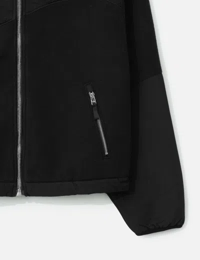 Dime Heavyweight Fleece Jacket In Black