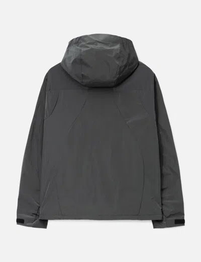Dime Taffeta Windbreaker In Gray