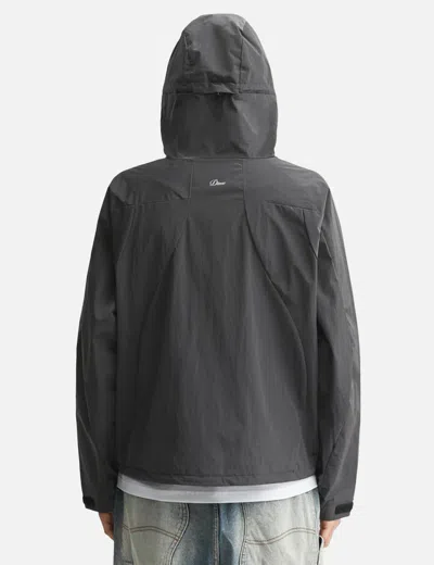 Dime Taffeta Windbreaker In Gray