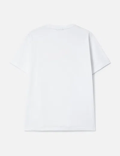 Dime Cursive Cloud T-shirt In White