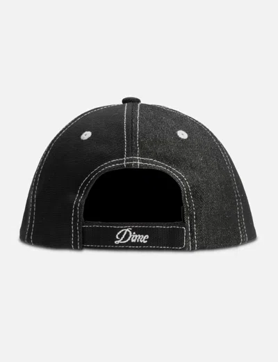 Dime Split Low Pro Cap In Black