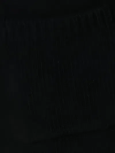 Almada Label Drea Cardigan In Black Wool And Cashmere In Black