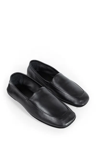Lemaire Man Black Loafers & Flats In Black