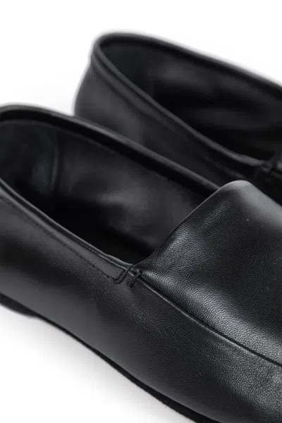 Lemaire Man Black Loafers & Flats In Black