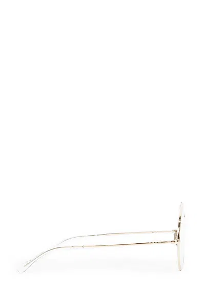 Gucci Woman Silver Eyewear In White