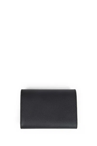 Loewe Woman Black Wallets & Cardholders In Black