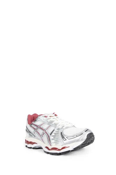 Asics Mesh And Synthetic Leather Sneakers In Multi