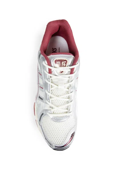 Asics Mesh And Synthetic Leather Sneakers In Multi