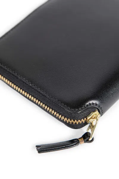 Comme Des Garçons Unisex Black Wallets & Cardholders In Black