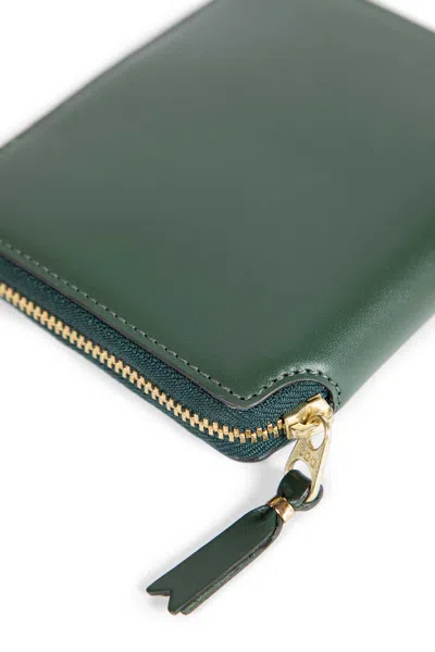 Comme Des Garçons Unisex Green Wallets & Cardholders In Green