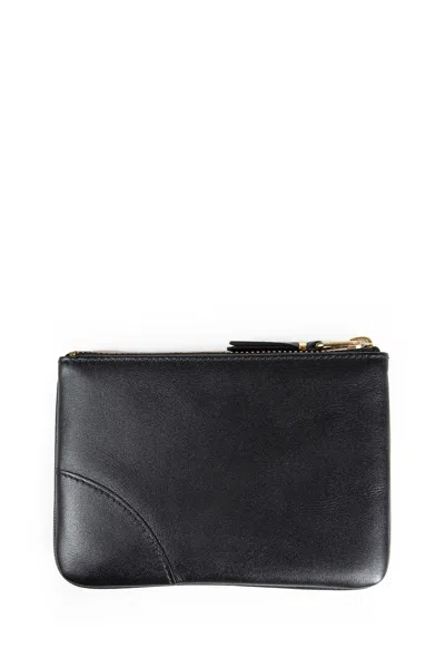 Comme Des Garçons Unisex Black Wallets & Cardholders In Black