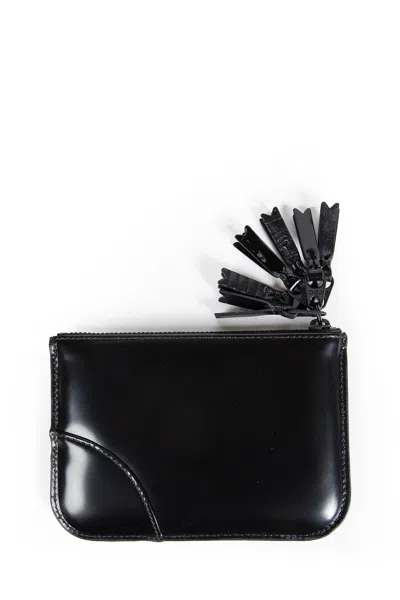Comme Des Garçons Unisex Black Wallets & Cardholders In Black