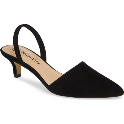 Bella Vita Sarah Ii Slingback Pump In Black