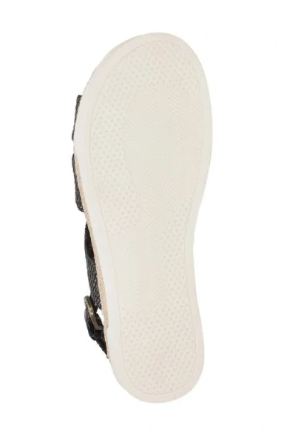 Bella Vita Kato Espadrille Slingback Sandal In Black