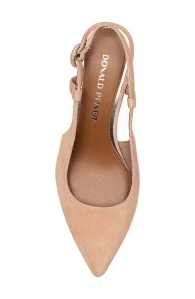 Donald Pliner Song Slingback Pointed Toe Pump In Multi