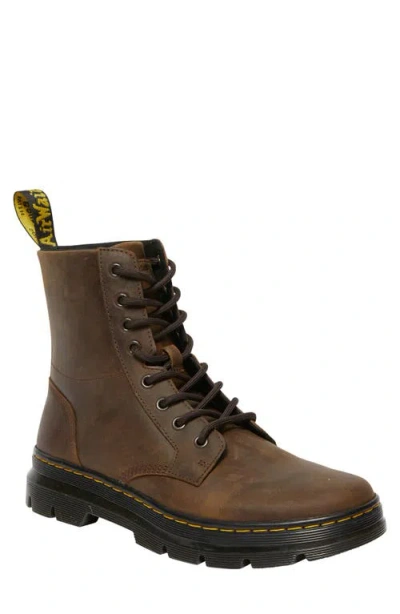 Dr. Martens Combs Boot In Brown