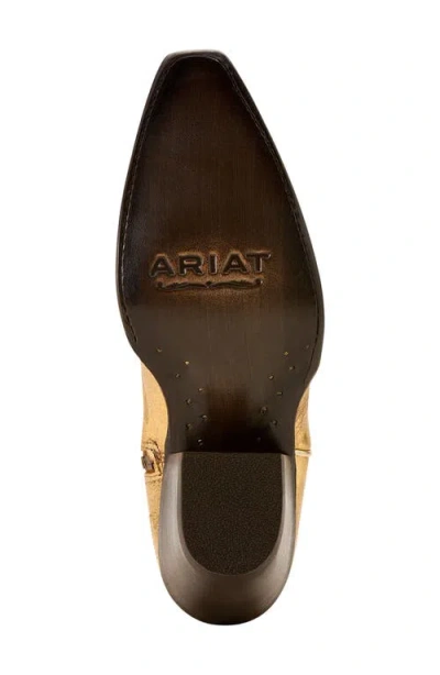 Ariat Casanova Western Boot In Gold