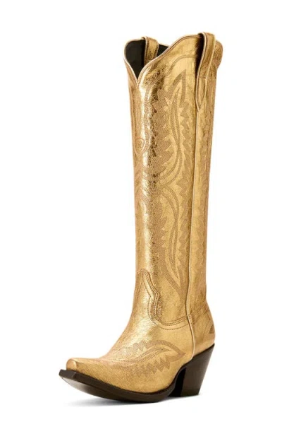 Ariat Casanova Western Boot In Gold