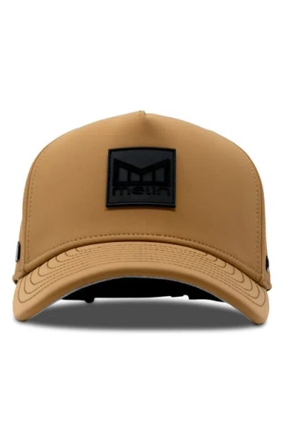 Melin Thermal Odysea Stacked Infinite Baseball Cap In Brown