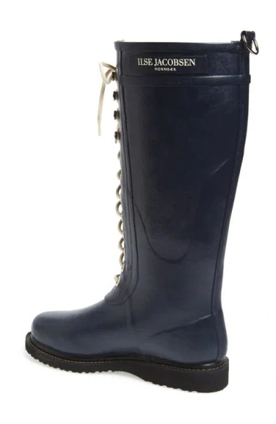 Ilse Jacobsen Rubber Boot In Blue