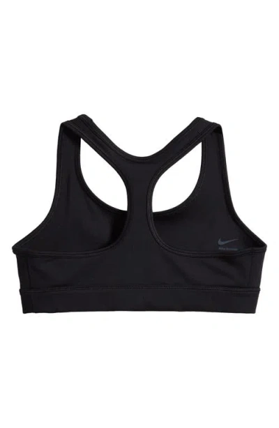 Nike Kids' Dri-fit Racerback Sports Bra In Black