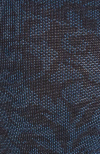 Sockwell 'damask' Compression Socks In Blue