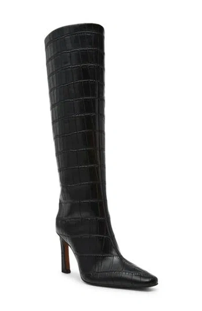 Steven New York Sanaa Knee High Boot In Multi