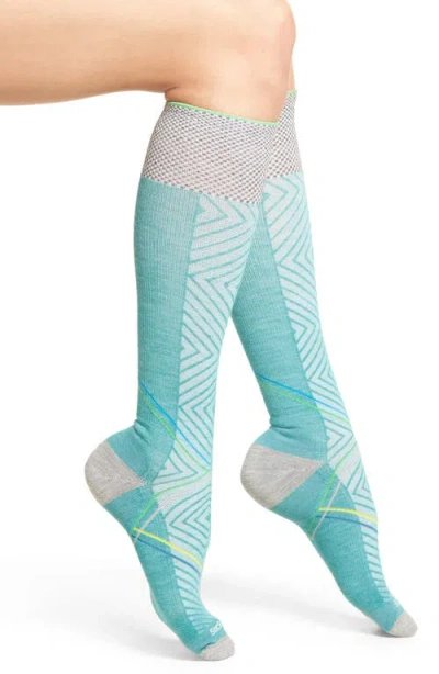 Sockwell Pulse Compression Knee Socks In Blue