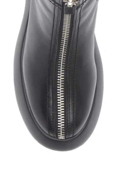 3.1 Phillip Lim Mercer Genuine Shearling Lined Zip Combat Boot In Black