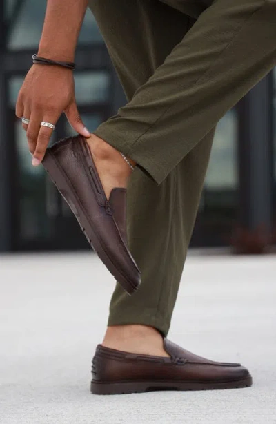 Gernie Venetian Driving Loafer In Multi