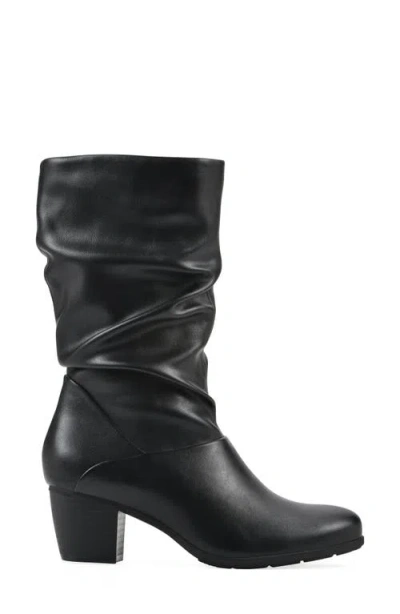 Cliffs By White Mountain Women's Angelie Mid Shaft Boot In Black