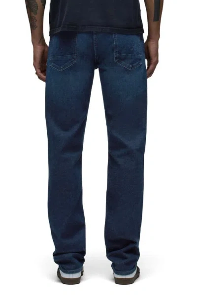 Hudson Blake Slim Straight Fit Jeans In Blue Shadow In Blue