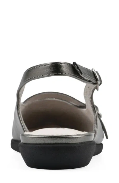 Cliffs By White Mountain Women's Miloni Slingback Flat In Silver