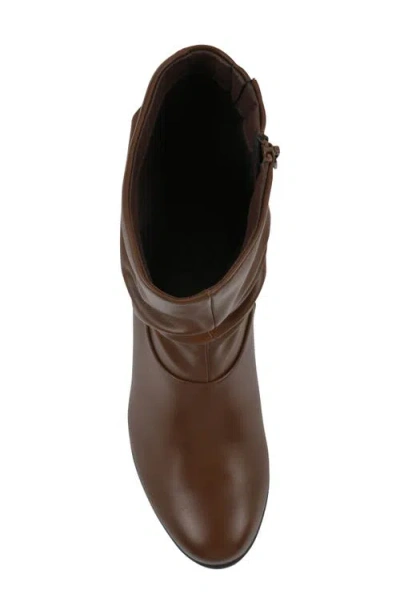 Cliffs By White Mountain Angelie Slouch Boot In Brown