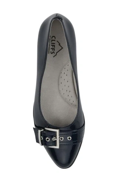 Cliffs By White Mountain Women's Miliani Ballet Flat In Black