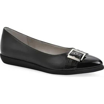 Cliffs By White Mountain Women's Miliani Ballet Flat In Black