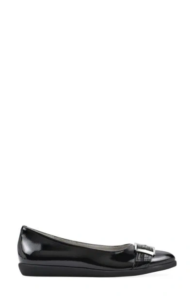 Cliffs By White Mountain Women's Miliani Ballet Flat In Black