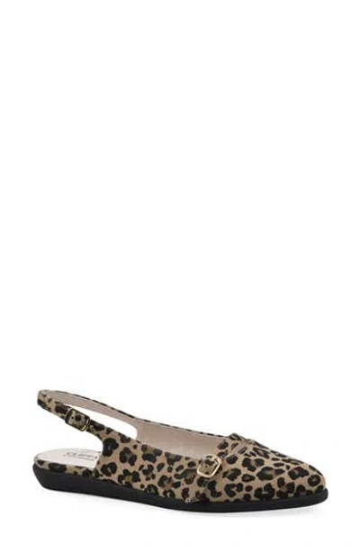 Cliffs By White Mountain Milona Slingback Flat In Multi