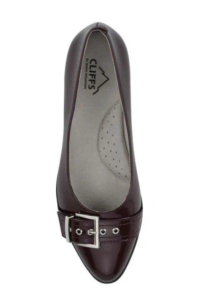 Cliffs By White Mountain Women's Miliani Ballet Flat In Brown