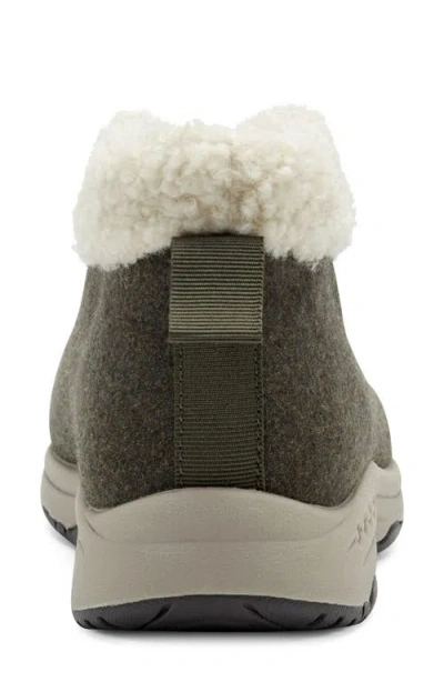 Easy Spirit Women's Treepose Cozy Slipper Booties In Green