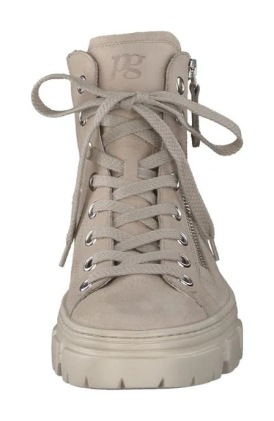 Paul Green Novie Lace-up Bootie In Neutral