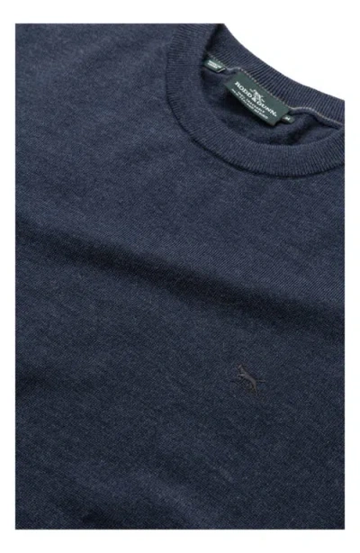 Rodd & Gunn York Bay Merino Wool Sweater In Blue